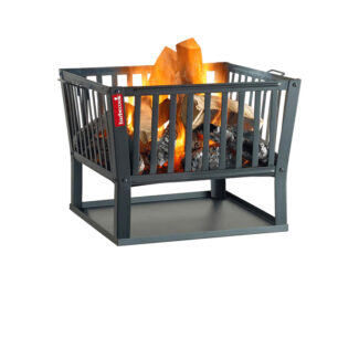 Barbecook Classic Squadra vuurkorf uit gelakt staal 62x62x49cm