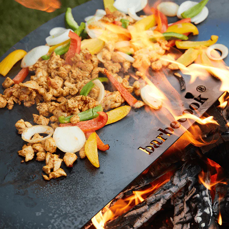 Barbecook Jack 60 vuurschaal uit cortenstaal Ø 60cm H 25cm - Afbeelding 5