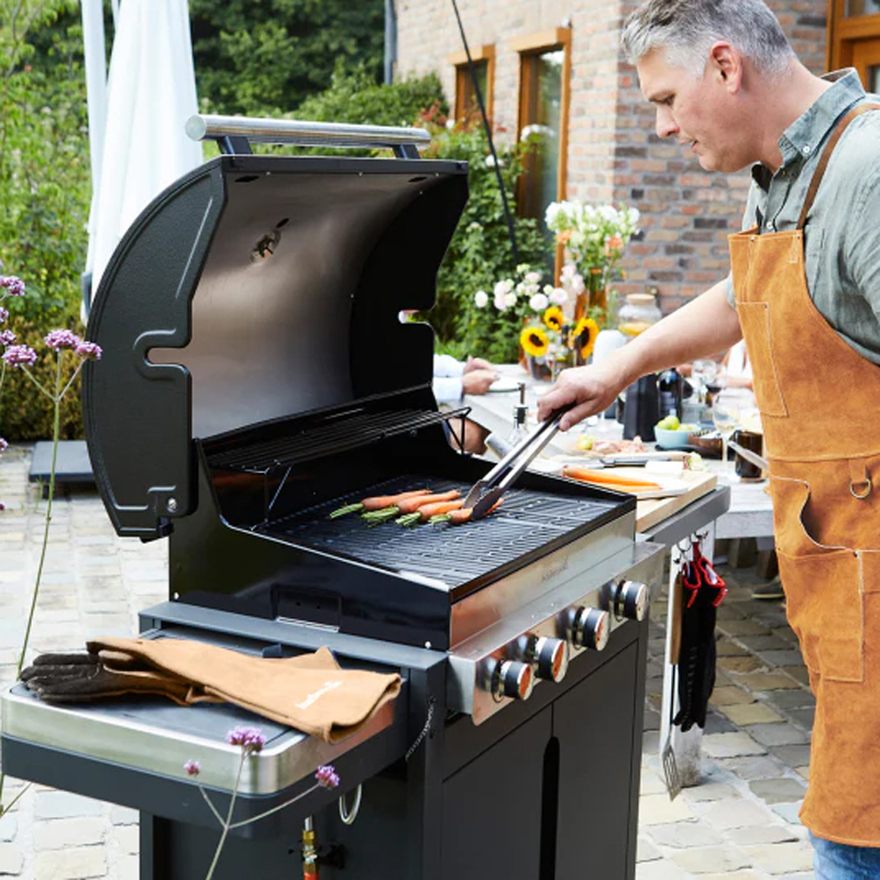 Barbecook zachtlederen schort - Afbeelding 4