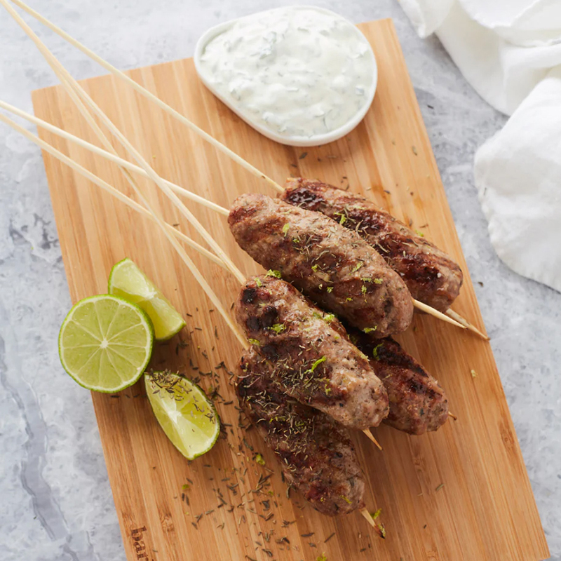 Barbecook set van 100 spiezen van bamboe - Afbeelding 5