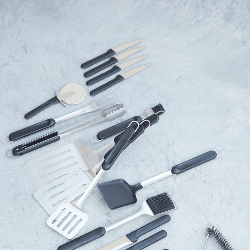 Barbecook Olivia spiraalborstel uit rvs zwart - Afbeelding 8