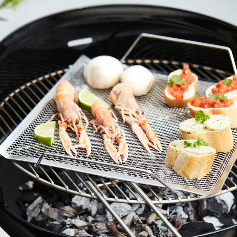 Barbecook hapjesrooster uit rvs - Afbeelding 4