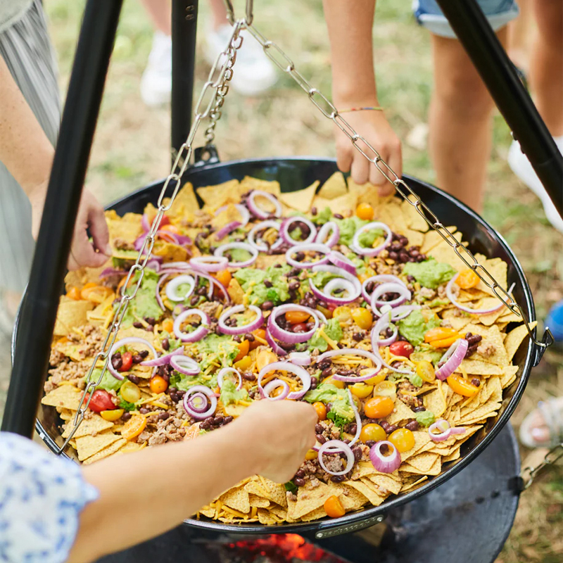 Barbecook Junko houtbarbecue Ø 60cm H 166cm - Afbeelding 5