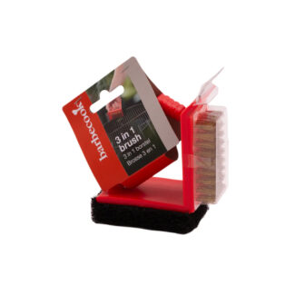 Barbecook 3-in-1 borstel rood