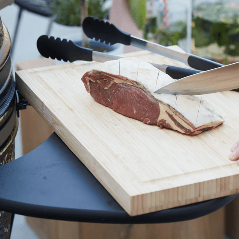 Barbecook Olivia nylon tang uit rvs zwart - Afbeelding 4